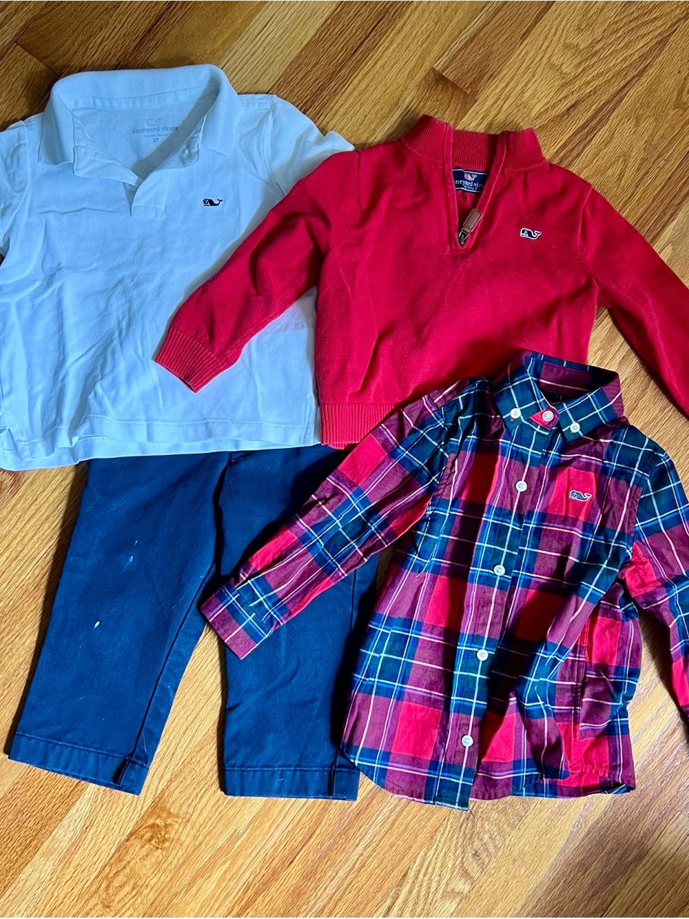 Vineyard Vines Boys 2T bundle Red, White & Blue